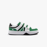 Lacoste Sneakers L001 enfant avec marquage Taille 33 Vert Foncé/blanc