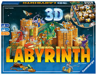 Ravensburger - Le Grand Classique des Jeux de société - Labyrinthe - Labyrinthe 3D - Famille et Enfants - De 2 à 4 Joueurs à partir de 7 ans - Mixte - 26113 - (Multilingue – Français Inclus)