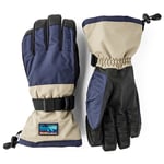 Hestra Handskar Gauntlet Sr. - 5 finger Mörk marinblå &amp; Beige 8