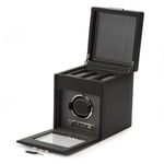 Wolf Viceroy Watch Winder 1 klokke Svart Kunstskinn 456102 - Unisex - Synthetic leather