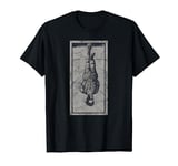 Occult The Hanged Man Tarot Card Vintage Witchcraft Medieval T-Shirt