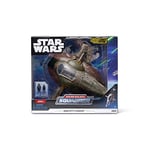 Bizak Star Wars Micro Galaxy Squadron, Navire Deluxe Boba Fett, Comprend 2 Figurines (62610027)