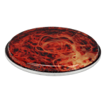 R-Series Skyndeep® Clear Tone Doumbek Drumhead - Orange Mist Graphic, 9"