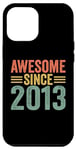 iPhone 15 Plus Awesome Since 2013 11st Birthday Retro 11 Years Old Boy Mens Case