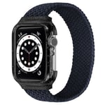 Apple Watch Series 7/8/9 41mm etc. hihna - Tummansininen