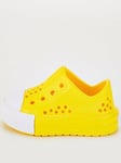 Converse Infant Unisex Play Lite CX Slip On Trainers - Yellow, Yellow, Size 4 Younger