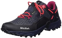 Salewa Femme WS Speed Beat GTX Chaussure de Course, Asphalte Fluo Corail, 42.5 EU