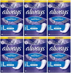 276 x Always Dailies Pantyliners Long / Large, Extra Protect - Lightly Scented