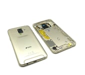 Original Samsung Galaxy A6 2018 SM-A600 Battery Cover Gold Frame