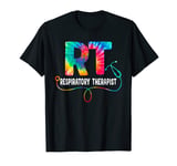 Tie Dye RT Respiratory Therapist Stethoscope RT Nurse T-Shirt