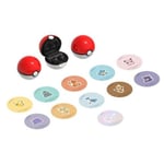 Samsung Buds2 Pro/2/Live/Pro Pokemon Monster Ball Cover Case + 1 Random Sticker