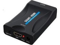 PremiumCord SCART till HDMI 1080P omvandlare med 230V strömförsörjning
