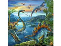 Ravensburger - Fascinerande dinosaurier - pussel - 49 delar