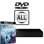 Panasonic Blu-ray Player DP-UB150EB-K MultiRegion for DVD includes Everest UHD