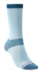 Bridgedale Socks LINER Base Layer Coolmax Liner Boot x 2 Women's - X-Large - Sky