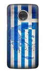 Greece Map Football Soccer Flag Case Cover For Motorola Moto G7, Moto G7 Plus