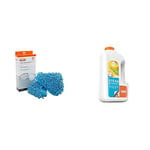 Vax Triangular Steam Cleaning Pads & Steam Detergent Citrus Burst 1L