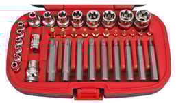 Rooks Torx Socket set 12 38 14 36 delar