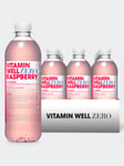 Vitamin Well Zero Raspberry 12-pack, Sockerfri Vitamindryck