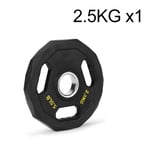 Barbell Plates Steel Single 2.5KG/5KG/10KG/15KG/20KG/25KG Olympic Weights 51mm/2inch Center Weight Plates For Gym Home Fitness Lifting Exercise Work Out Man and Woman (Color : 2.5KG/6lb x1)