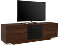 Homeology Avitus Ultra Walnut 4-Walnut Drawers 32"-65" TV Cabinet