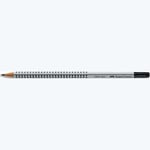 Faber Castell Crayon graphite B - embout gomme ergonomique mine collée