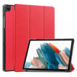 Samsung Galaxy Tab A9 X110 X115 Fodral Trifold Röd
