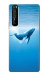 Blue Whale Case Cover For Sony Xperia 1 III