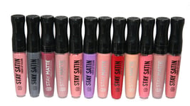 12 x Rimmel Stay Matte & Stay Satin Lip Gloss | Good selection of Shades | mix 1