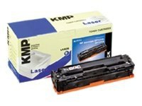 KMP H-T113 - Svart - kompatibel - tonerkassett (alternativ för: HP 125A) - för HP Color LaserJet CM1312 MFP, CP1215, CP1217, CP1515n, CP1518ni