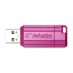 VERBATIM PINSTRIPE USB-NØGLE 32 GB USB TYPE-A 2.0 PINK