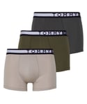 Tommy Hilfiger Mens Onderbroeken 3-Pack Boxers Multicolour Cotton - Size Large