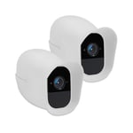 Coque en silicone pour caméra de sécurité Arlo Pro - Pro 2 Smart - KWMOBILE - Blanc