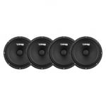 4-pack DS18 PRO-GM8.4, 8 tums midbas