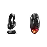 SteelSeries Arctis Nova Pro Wireless - Casque Gaming Multi-système - Haut-parleurs Hi-FI & Aerox 5 Wireless - Souris Gaming perforée RGB - Design Ultra-léger et étanche - 9 Bouton