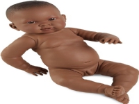 Llorens Baby pojke docka Noah 45 cm utan kläder mörkgrå (45003)