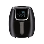 Power XL Vortex Air Fryer 2.8L - 4-in-1 Digital Air Fryer - 360 Degree Cyclonic Air Technology - 1 Large Detachable Basket - Makes Cooking with Less Oil & Fat Easier and Quicker