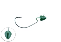 Svartzonker Offset 2/0 Bismuth 2-pack Dark Green 5 g