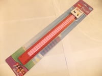 LEGO FRIENDS RULER + STICKERS BUILDABLE 30cm BRAND NEW SCHOOL OFFICE GREAT GIFT