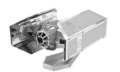 Metal Earth Star Wars Vader's Tie Fighter 3D metal Model + Tweezer 012538