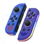 Med RGB-belysning Nintendo switchJOYCON är kompatibel med original fitness Bluetooth kontroller NS-spel vänster och höger små handtag Sword in the Sky