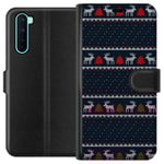 OnePlus Nord Svart Plånboksfodral Tomtens Team