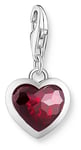 Thomas Sabo 2094-699-10 Ladies Silver Charm Pendant With Red Jewellery