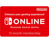 NINTENDO ESHOP Switch Online 12 Month Membership