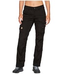 Fjallraven Women's Vidda Pro Trousers W Short Sport Trousers, Black, 40 UK