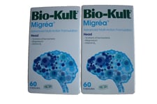 2 X 60 Bio-Kult Migrea Head Advanced Multi-Action Formulation 120 Capsules