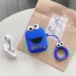 AirPods-fodral i silikon, sesamblå, för Apple Airpod 1/2