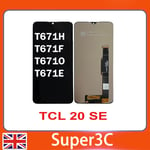 TCL 20 SE T671H T671F Replacement LCD Screen Touch Display Digitizer Assembly UK