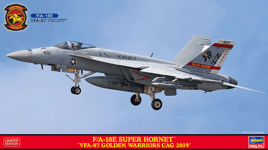 HASEGAWA F:A-18E Super Hornet VFA-87 Golden Warriors CAG  1:72 PLASTIC MODEL KIT