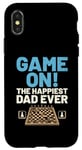 iPhone X/XS Game On The Happiest Dad Ever Board Game Chess Player Case